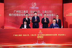 國企改革進行時┃輕出公司、三角公司推行經理層任期制和契約化管理(職業(yè)經理人)簽約儀式圓滿成功！